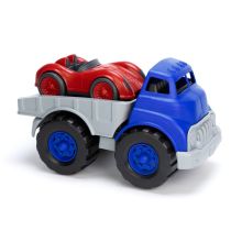 Ecofriendly Green Toys Flatbed Truck & Race Car