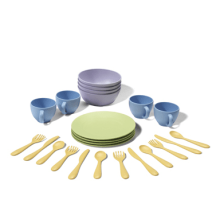 Ecofriendly Green Toys Dishes Playset