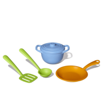 Ecofriendly Green Toys Kitchen Chef Playset