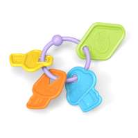 Ecofriendly Green Toys Rattle Key Teether