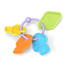 Ecofriendly Green Toys Rattle Key Teether
