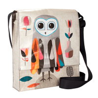 Ecofriendly Messenger Bag Hoot