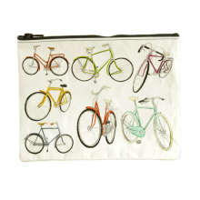 Ecofriendly Zippered Pouch Bicycles