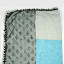 Fair Trade Cotton Scarf Colorblock