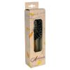Wooden Natural Bristles Hairbrush Pneumatic Oval
