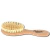 Wooden Natural Bristles Hairbrush Mini