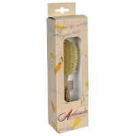 Wooden Natural Bristles Hairbrush Mini