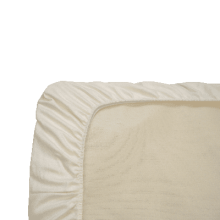 Organic Cotton Sateen Portable Crib Sheet