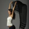 Womens Silk Linen Wrap Peace Silk Shawl