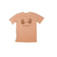 Childs Organic Cotton Tee Play In The Dirt (Clay-Dyed ECColors: Sunstone, Organic KidsSizes: --)