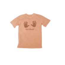 Childs Organic Cotton Tee Play In The Dirt (Clay-Dyed ECColors: Sunstone, Organic KidsSizes: --)