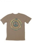 Childs Organic Cotton Tee Tie Dye Peace (Clay-Dyed ECColors: Topaz, Organic KidsSizes: --)