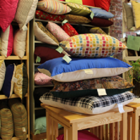 Decorative Pillows Organic Cotton Printed Zip Cover (Organic Pillows Measurements: --, Organic Pillow Covers WLPatterns: --)