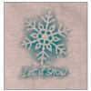 Infant Organic Onesie Ecofriendly Let It Snow