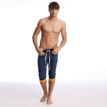 Mens EcoFriendly Cuffed Yoga Shorts (Natural SOSize: --, Eco 4RColors: --)