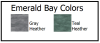 Mens Hemp Organic Cotton Tee Emerald Bay SS