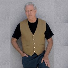 Mens Hemp Organic Cotton Vest Manhattan (Natural SOSize: --, Ecofriendly DHColors: --)