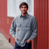 Mens Hemp Shirt Zayante Western