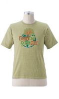 Mens Organic Cotton Tee Earth Day SS (Clay-Dyed ECColors: Jade, Natural SOSize: --)