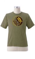 Mens Organic Cotton Tee Yin Yang Geckos SS (Clay-Dyed ECColors: Olive, Natural SOSize: --)