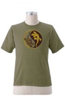 Mens Organic Cotton Tee Yin Yang Geckos SS (Clay-Dyed ECColors: Olive, Natural SOSize: --)