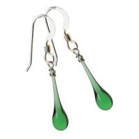 Recycled Glass Earrings Simple (Recycled Glass: --)