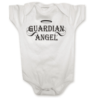 Guardian Angel Baby Organic Cotton Onesie (Natural Kids RMSizes: --, Ecofriendly RMColors: --)