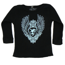 Baby Organic Cotton Thermal Long Sleeve Tee Medallion (Natural Kids RMSizes: --, Ecofriendly RMColors: --)