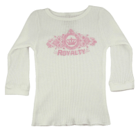 Baby Organic Cotton Thermal Long Sleeve Tee Royalty (Natural Kids RMSizes: --, Ecofriendly RMColors: --)