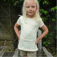 Girls GREEN Organic Cotton Tee (Natural Kids DESizes: --, Low-Impact-Dyes DEColors: --)