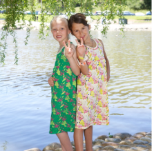 Girls Tank Organic Cotton Dress (Natural Kids DESizes: --, Low-Impact-Dyes DEColors: --)