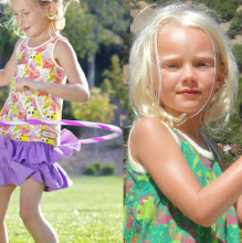 Girls Organic Cotton Tank Top (Natural Kids DESizes: --, Low-Impact-Dyes DEColors: --)