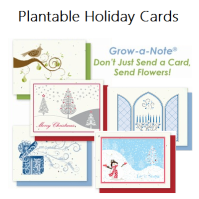 Plantable Paper Holiday Greeting Cards (Ecofriendly Paper GPQuantity: --, Ecofriendly Holiday Design: --)