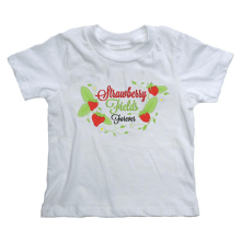 Strawberry Fields Toddler Organic Cotton Tee Shirt (Natural Kids RMSizes: --)