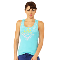 Organic Cotton Eco-friendly Bamboo Yoga Top Scoop Neck Tank (Low-Impact-Dye GAColors: --, Natural SOSize: --)