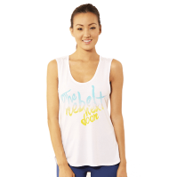 Organic Cotton Eco-friendly Bamboo Yoga Top Muscle Tee (Low-Impact-Dye GAColors: --, Natural SOSize: --)