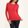 Eco-friendly Bamboo T-Shirt Stretch Crew Neck LS