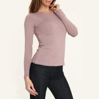 Eco-friendly Bamboo T-Shirt Stretch Crew Neck LS (Natural SOSize: --, Eco-friendly JNColors: --)