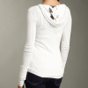 Eco-friendly Bamboo Sweater Top Henley Hoodie