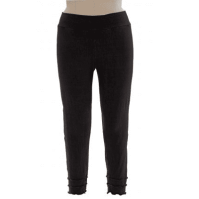 Eco-friendly Leggings Capri Ruffle (Clay-Dyed ECColors: --, Natural SOSize: --)