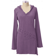 Eco-friendly Dress Marina Tunic LS (Clay-Dyed ECColors: --, Natural SOSize: --)