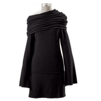 Eco-friendly Dress Mod Hoody Tunic LS (Clay-Dyed ECColors: --, Natural SOSize: --)
