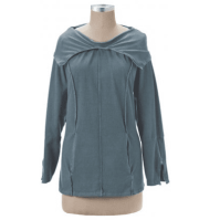 Organic Cotton Top Zeina Jacket (Clay-Dyed ECColors: --, Natural SOSize: --)