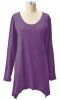 Organic Cotton Top Handkerchief Tunic LS