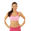 Organic Cotton Eco-friendly Bamboo Sports Bra Double Strap